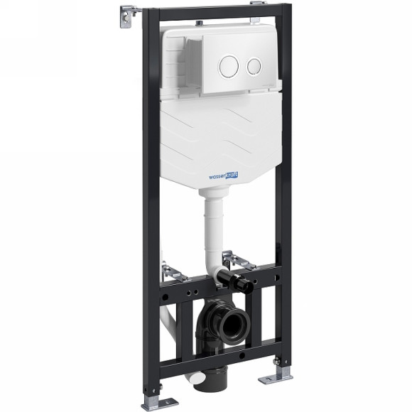 Инсталляция WasserKRAFT Aller 10TLT.010.ME для унитаза без клавиши смыва
