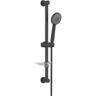 Душевой гарнитур Aquatek Бетта 3jet AQ2013MB Черный матовый