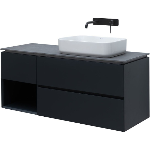 Тумба под раковину Allen Brau Infinity 120 R 1.21007.AM подвесная Антрацит матовый Тумба под раковину Allen Brau Infinity 120 R 1.21007.AM подвесная Антрацит матовый