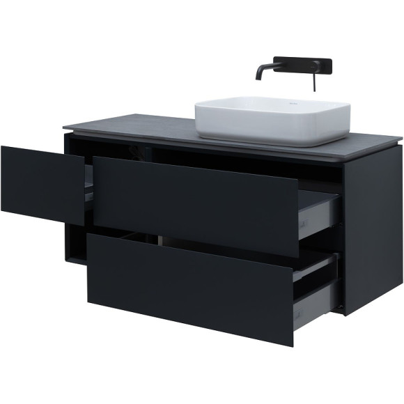 Тумба под раковину Allen Brau Infinity 120 R 1.21007.AM подвесная Антрацит матовый Тумба под раковину Allen Brau Infinity 120 R 1.21007.AM подвесная Антрацит матовый