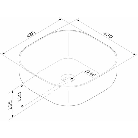 Раковина-чаша AM.PM Func 43 M8FWCC30430WG Белая Раковина-чаша AM.PM Func 43 M8FWCC30430WG Белая