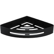 Металлическая полка Fixsen Hotel FX-31003K угловая Черная