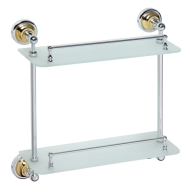 Полочка Bemeta Retro Gold and Сhrom 144202128 Золото хром