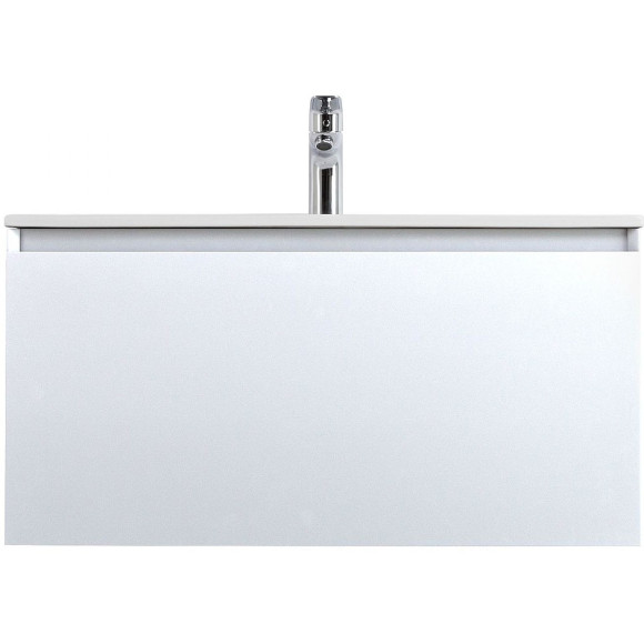 Тумба под раковину Art&Max Latina 80 AM-Latina-800-1C-SO-BM подвесная Белая матовая