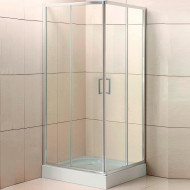 Душевой уголок BelBagno Uno 85х85 UNO-195-A-2-85-C-Cr профиль Хром стекло прозрачное