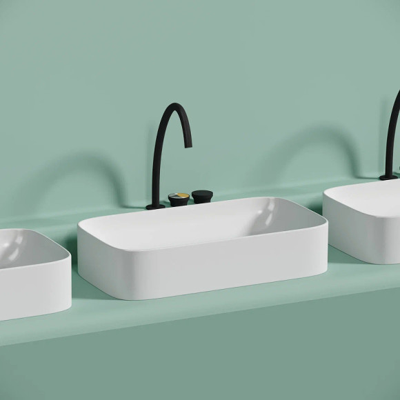 Раковина-чаша Ceramicanova Element 71 CN6054MW Белая матовая Раковина-чаша Ceramicanova Element 71 CN6054MW Белая матовая