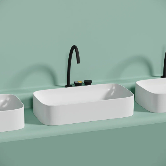 Раковина-чаша Ceramicanova Element 71 CN6054MW Белая матовая Раковина-чаша Ceramicanova Element 71 CN6054MW Белая матовая