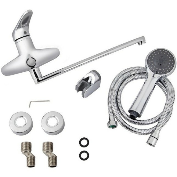 Смеситель для ванны Kaiser County 55255 универсальный Хром