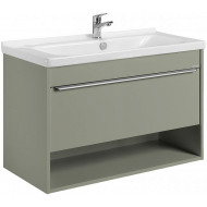 Тумба под раковину Aquaton Хоуп 100 1A287401HP9D0 подвесная Хаки