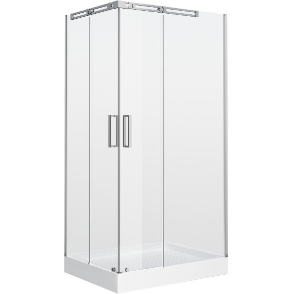 Душевой уголок Grossman Galaxy 120x80 R GR-3120R профиль Хром стекло прозрачное