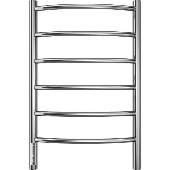 Электрический полотенцесушитель Terminus Классик П6 400х650 левый 4670078531315 Хром