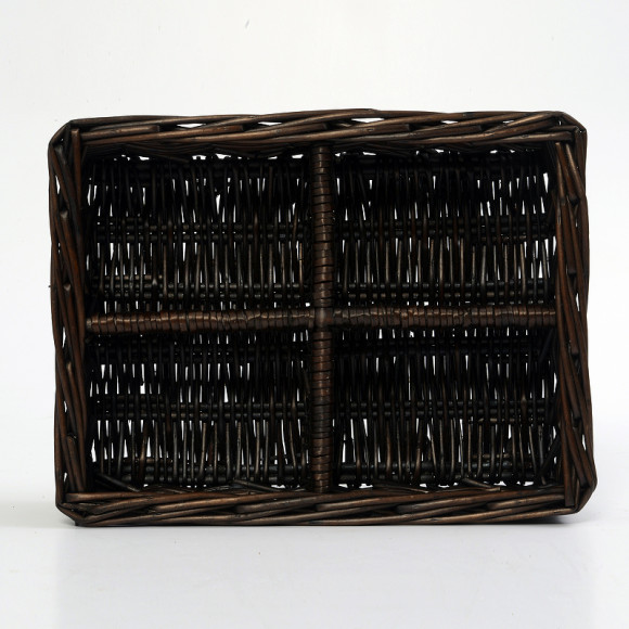 Корзина для аксессуаров WasserKRAFT Neime WB-190-S Темно-коричневая Корзина для аксессуаров WasserKRAFT Neime WB-190-S Темно-коричневая