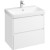 Тумба с раковиной Aquaton Сканди 70 1A2518K0SD010 подвесная Белая