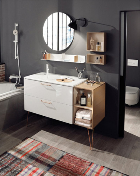 Зеркало Jacob Delafon Odeon Rive Gauche 50 EB1143-NF подвесное Зеркало Jacob Delafon Odeon Rive Gauche 50 EB1143-NF подвесное