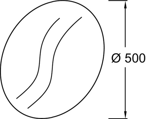 Зеркало Jacob Delafon Odeon Rive Gauche 50 EB1143-NF подвесное Зеркало Jacob Delafon Odeon Rive Gauche 50 EB1143-NF подвесное