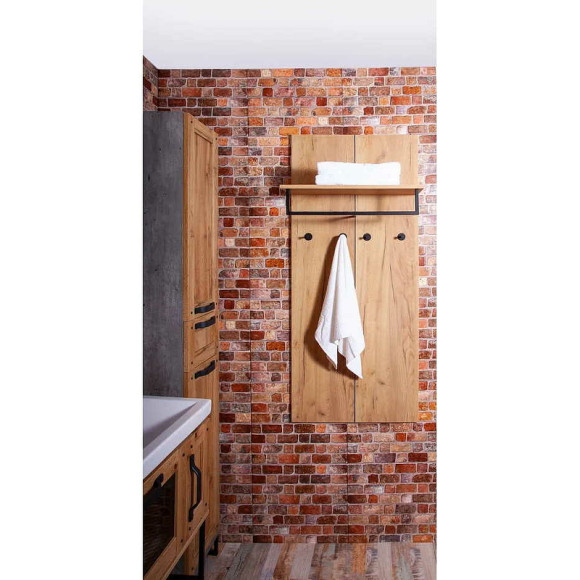 Полка Бриклаер Лофт 60 4627125414145 Метрополитен грей Полка Бриклаер Лофт 60 4627125414145 Метрополитен грей