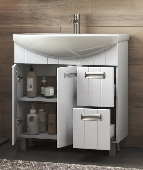 Тумба под раковину Vigo Diana 80 tn.DIA.BAL.80.2D.2Y Белая