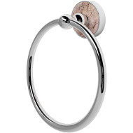 Кольцо для полотенец WasserKRAFT Nau K-7760 Хром Кольцо для полотенец WasserKRAFT Nau K-7760 Хром