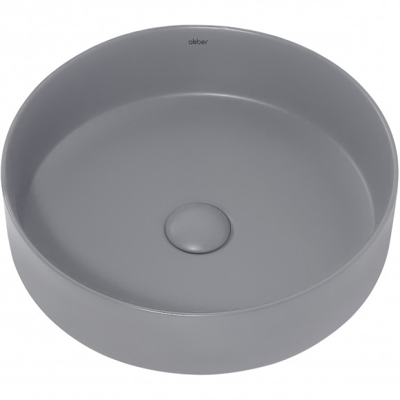 Раковина-чаша Abber Bequem 40 AC2109MG Серая матовая Раковина-чаша Abber Bequem 40 AC2109MG Серая матовая