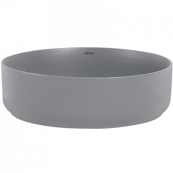 Раковина-чаша Abber Bequem 40 AC2109MG Серая матовая Раковина-чаша Abber Bequem 40 AC2109MG Серая матовая