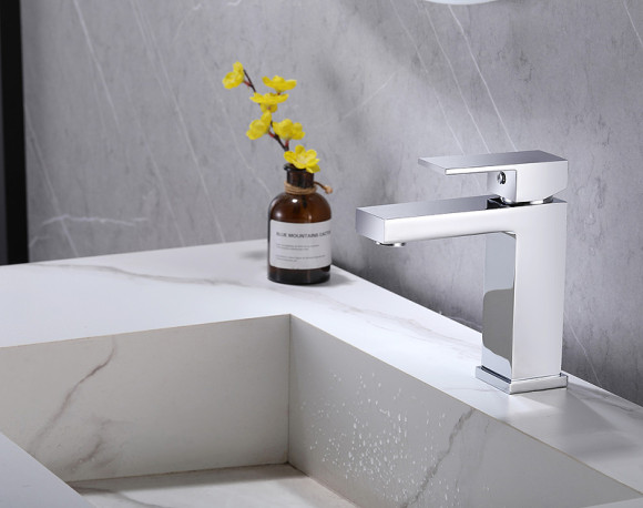 Смеситель для раковины Abber Daheim AF8210 Хром Смеситель для раковины Abber Daheim AF8210 Хром