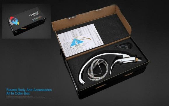 Смеситель для кухни Gappo G35 G4135 Хром Смеситель для кухни Gappo G35 G4135 Хром