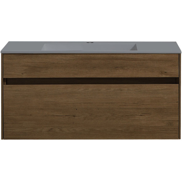 Тумба под раковину Vincea Chiara 100 VMC-2C100TO подвесная T.Oak