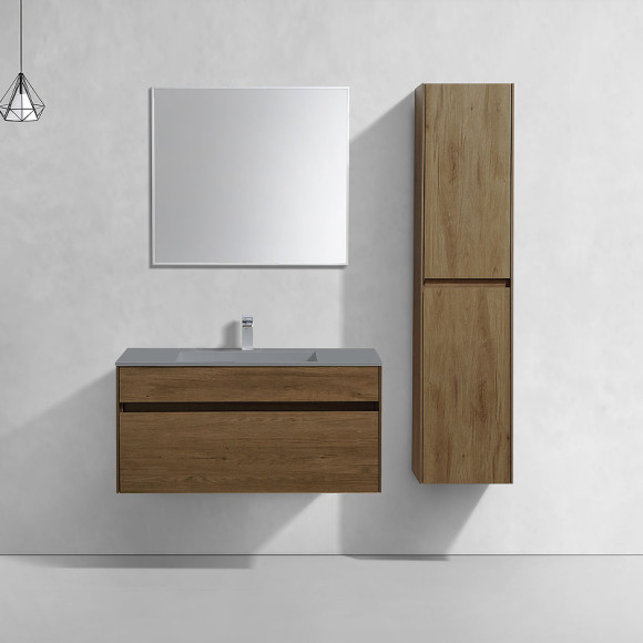 Тумба под раковину Vincea Chiara 100 VMC-2C100TO подвесная T.Oak