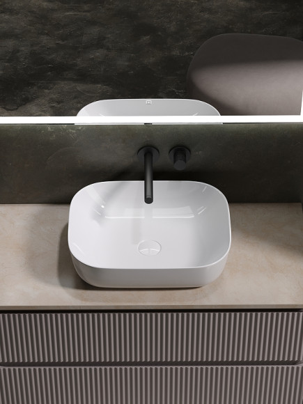 Тумба под раковину Sancos Snob R 100 SNR100SM подвесная Doha Soft