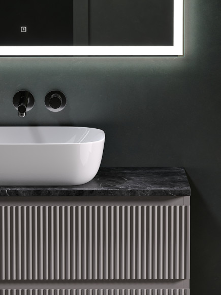 Тумба под раковину Sancos Snob R 100 SNR100SM подвесная Doha Soft