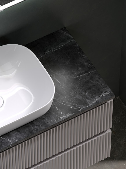 Тумба под раковину Sancos Snob R 100 SNR100SM подвесная Doha Soft