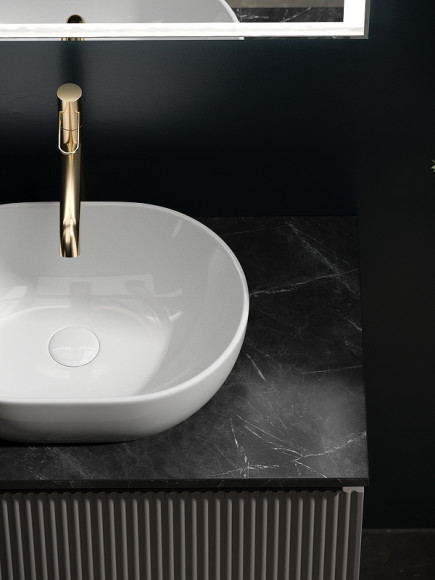 Тумба под раковину Sancos Snob R 100 SNR100SM подвесная Doha Soft