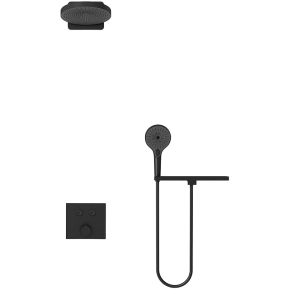Душевая система Vincea Inspire VSFW-4I211RMB Черная матовая Душевая система Vincea Inspire VSFW-4I211RMB Черная матовая