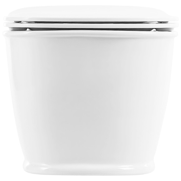 Унитаз BelBagno Prado BB10150CH/BB10150SC подвесной с сиденьем Микролифт Унитаз BelBagno Prado BB10150CH/BB10150SC подвесной с сиденьем Микролифт