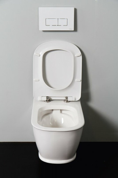 Унитаз BelBagno Prado BB10150CH/BB10150SC подвесной с сиденьем Микролифт Унитаз BelBagno Prado BB10150CH/BB10150SC подвесной с сиденьем Микролифт