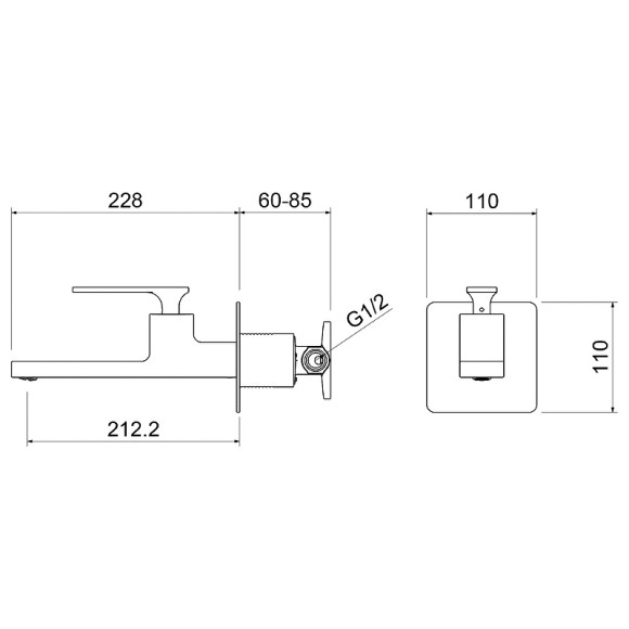 Смеситель для раковины Timo Torne 4372/17SM Золото матовое