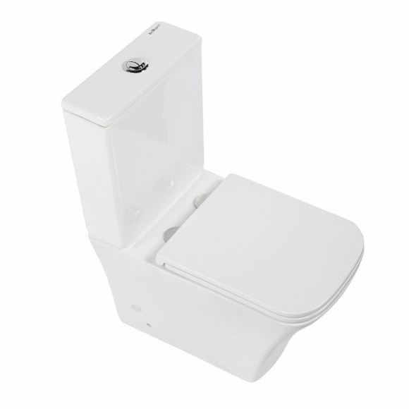 Унитаз компакт BelBagno Marmi BB052CPR без бачка и сиденья Унитаз компакт BelBagno Marmi BB052CPR без бачка и сиденья
