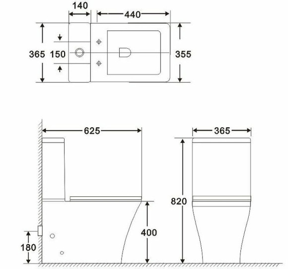 Унитаз компакт BelBagno Marmi BB052CPR без бачка и сиденья Унитаз компакт BelBagno Marmi BB052CPR без бачка и сиденья