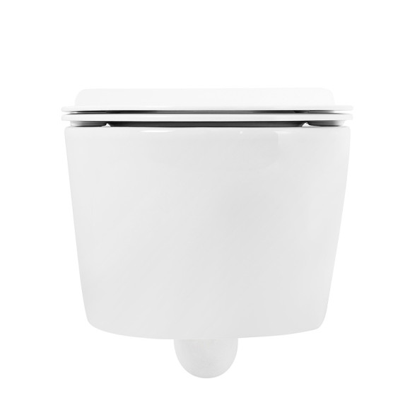 Унитаз Cezares Molveno CZR-2468-TH-R подвесной без сиденья Унитаз Cezares Molveno CZR-2468-TH-R подвесной без сиденья