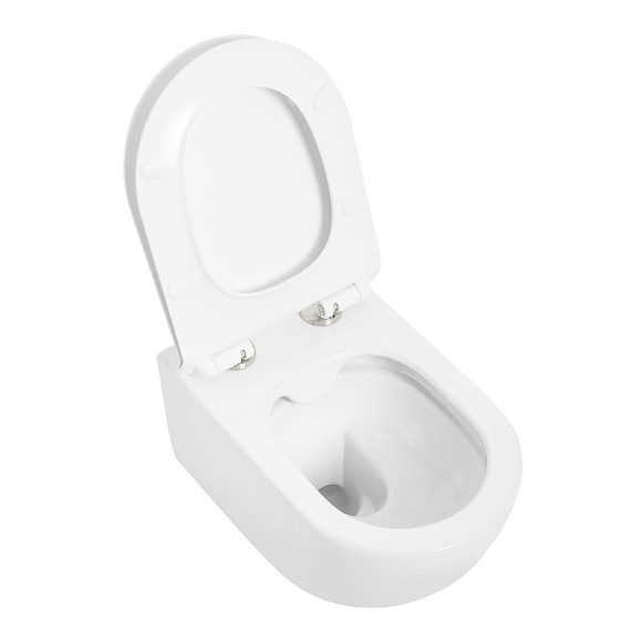 Унитаз Cezares Molveno CZR-2468-TH-R подвесной без сиденья Унитаз Cezares Molveno CZR-2468-TH-R подвесной без сиденья