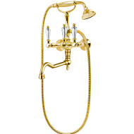 Смеситель для ванны Cezares Diamond DIAMOND-VDF-03/24-Sw Золото 24 карат Смеситель для ванны Cezares Diamond DIAMOND-VDF-03/24-Sw Золото 24 карат