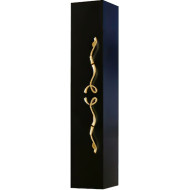 Шкаф пенал Clarberg Due amanti 25 DUE0525BLK Черный без ручек Шкаф пенал Clarberg Due amanti 25 DUE0525BLK Черный без ручек