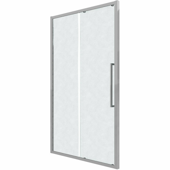 Душевая дверь Grossman Cosmo 110 100.K33.02.110.10.02 профиль Хром стекло шиншилла