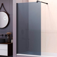 Шторка на ванну RGW Screens SC-050B 70х149 351105007-34 профиль Черный стекло тонированное