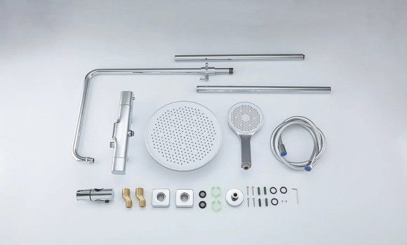 Душевая система Gappo G2495-71 с термостатом Хром