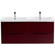Тумба под раковину BelBagno Marino-Cer 120 MARINO-CER-1200-4C-SO-2-BRDL-P подвесная Bordo Lucido