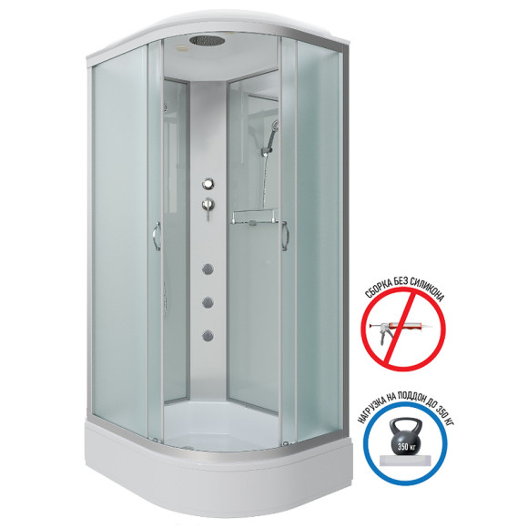 Душевая кабина Niagara Classic 110х90 L NG-33194-14LG с гидромассажем Душевая кабина Niagara Classic 110х90 L NG-33194-14LG с гидромассажем