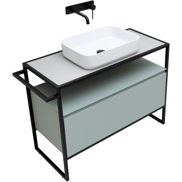 Тумба под раковину Allen Brau Priority 100 1.31003.PWM Папирус матовый Тумба под раковину Allen Brau Priority 100 1.31003.PWM Папирус матовый