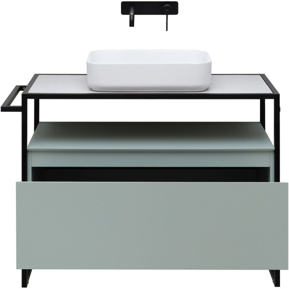 Тумба под раковину Allen Brau Priority 100 1.31003.PWM Папирус матовый Тумба под раковину Allen Brau Priority 100 1.31003.PWM Папирус матовый