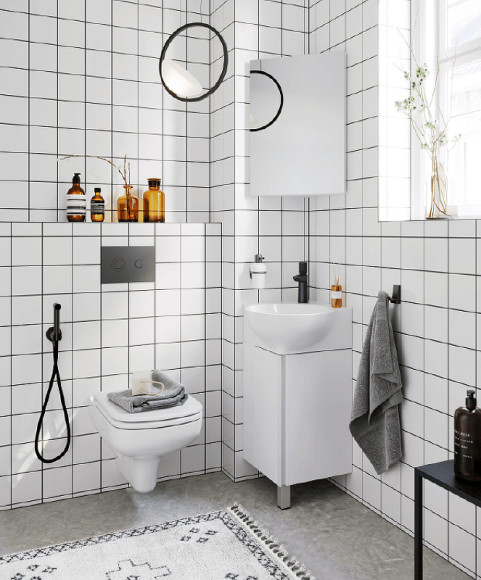 Тумба под раковину Aqwella Porto 45 POR0104WW угловая Белая Тумба под раковину Aqwella Porto 45 POR0104WW угловая Белая